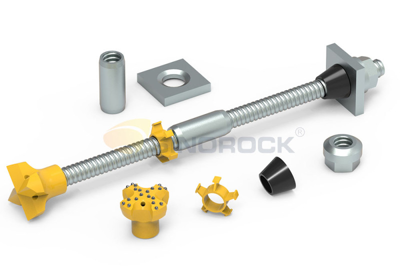 Sinorock Hot-dip Galvanizing Self Drilling Rock Bolt