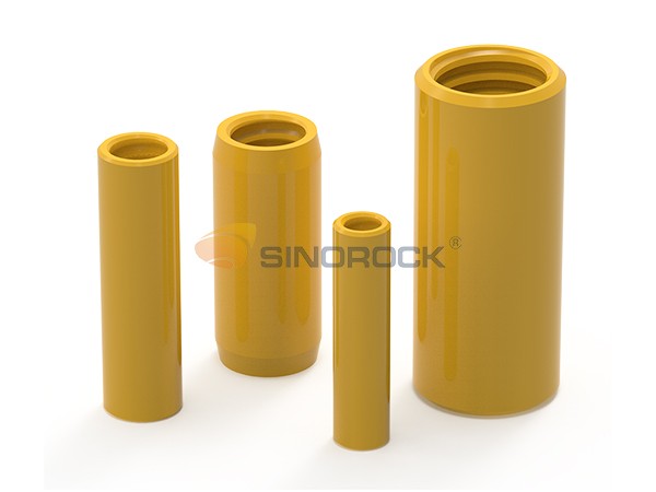 Coupler Connecting and Extending Hollow Bars