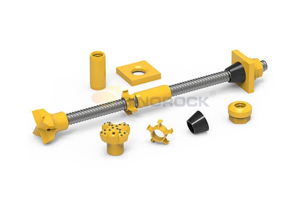 T thread dia. 52 self-drilling rock bolt